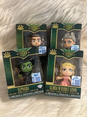 Funko Minis® Wicked Vinyl Figure Bundle of 4 NEW